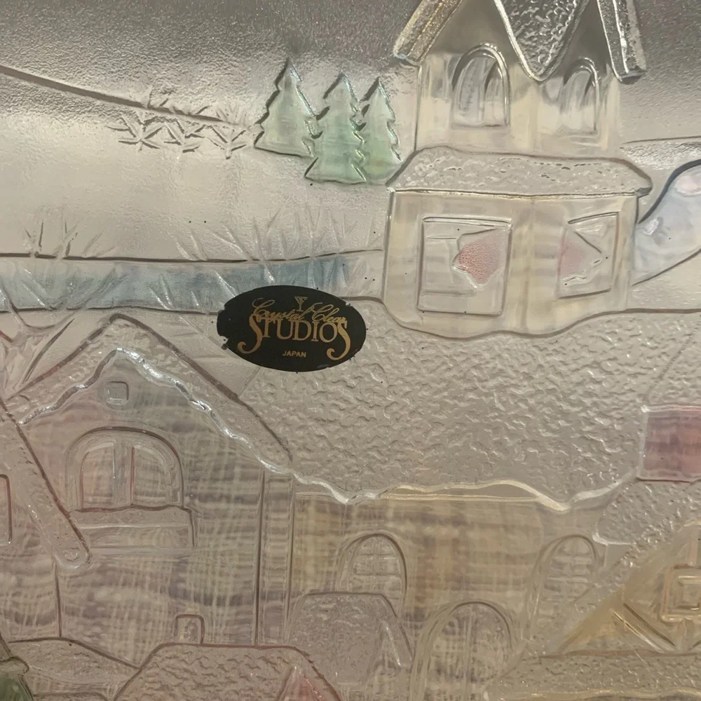 🎄CRYSTAL CLEAR STUDIO PLATTER⭐